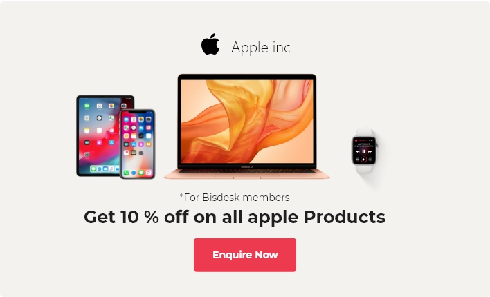 Get 10 % Off on all Apple Products