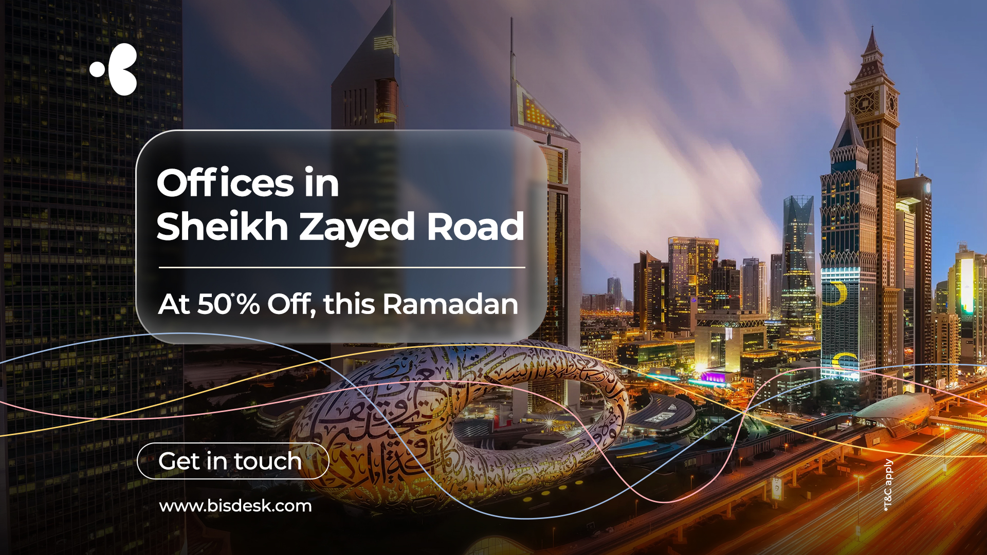 Private office for up to 50%* OFF this Ramadan